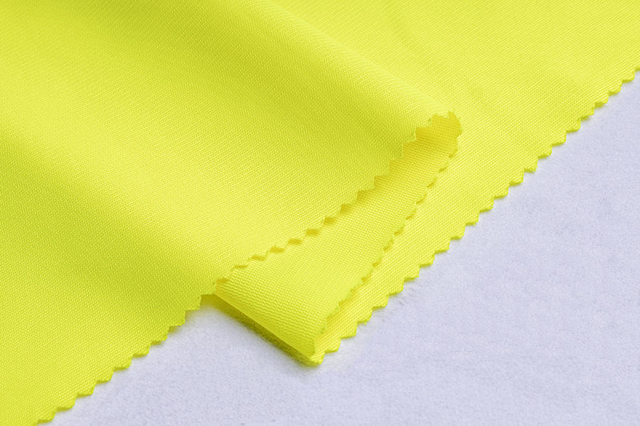 Fluorescent fabric is a type of textile that is treated with fluorescent 